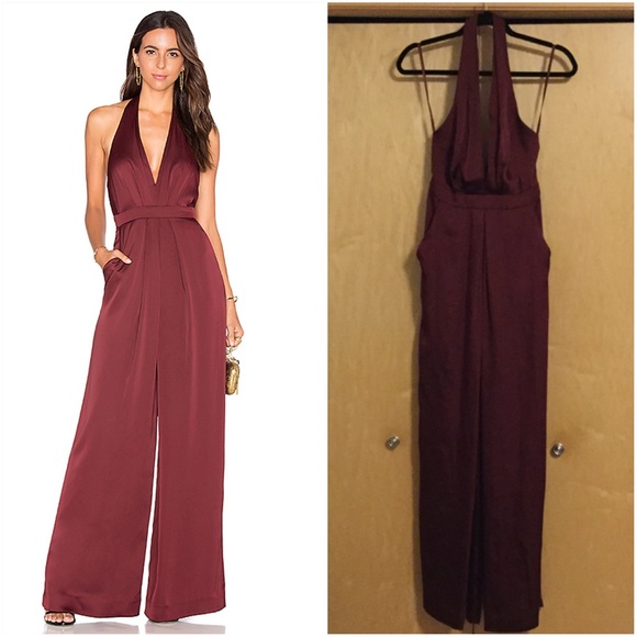 Jill Stuart Pants - Jill Jill Stuart Women's Halter Jumpsuit